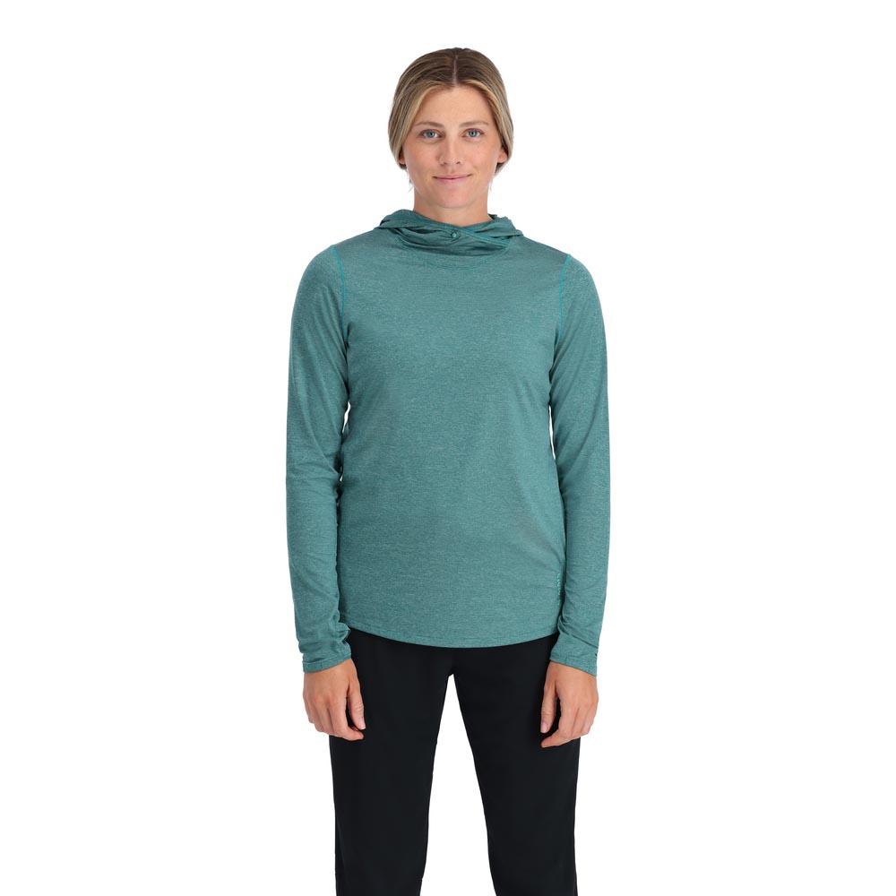 Simms BugStopper SolarFlex Hoody Women's in Bluegrass Heather